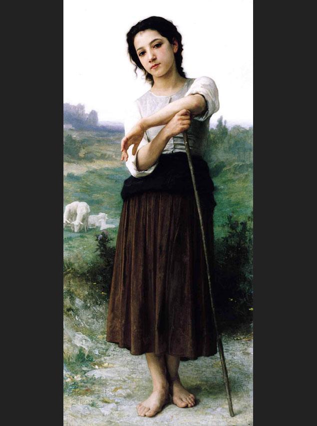 Shepherdess Canvas Paintings